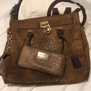 Michael kors bag and wallet